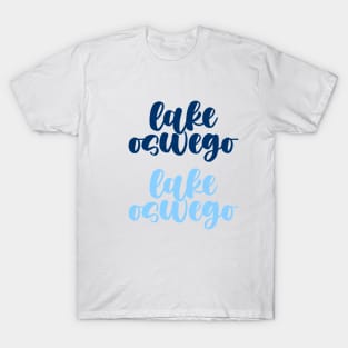 lake oswego duo print T-Shirt